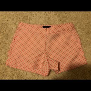 JCrew Polka Dot Shorts. Size 0. NWT